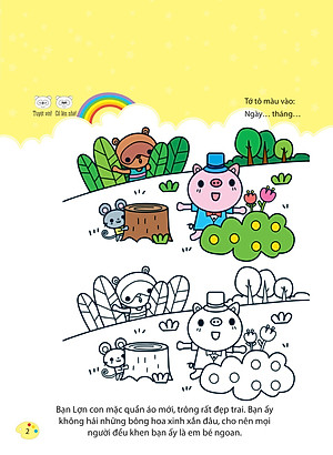 Bộ Sách Bé Tập Tô Màu - Từ Cơ Bản Đến Nâng Cao (Bộ 8 Cuốn)