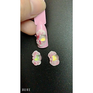 hoa cúc ôm nails đá siêu đẹp