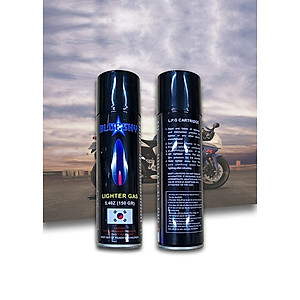 Bình Bơm Gas Cho Hộp Quẹt, Bật Lửa Blue Sky Hàn Quốc Kèm 5 Đầu Bơm