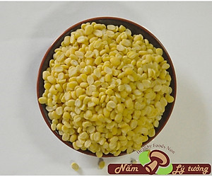 Đậu Xanh Xát Vỏ Lý Tưởng 400g, Đỗ Xanh Loại 1 Tròn Hạt Lý Tưởng Nguyên Liệu Nấu Chè Nấu Xôi