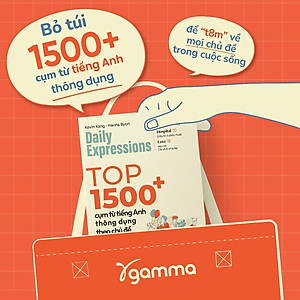 Sách Top 1500+ Cụm Từ Tiếng Anh Thông Dụng Theo Chủ Đề