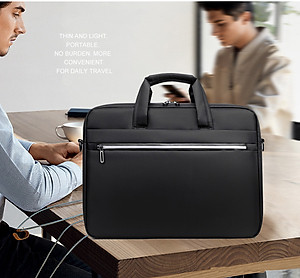 Túi Xách Nam Nữ Công Sở, Cặp Đựng Laptop 15.6 Inch BEEGEE CCS5516A