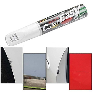 Bút tẩy xóa vết trầy xước dăm, xước lộ màu trên ô tô xe máy ColorEASY 4 màu đen, ghi, đỏ, trắng
