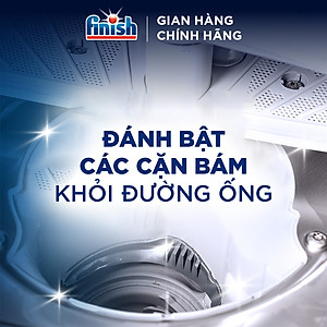 Combo phụ gia: Nước làm bóng 500ml + Dung dịch vệ sinh máy 250ml + Muối rửa chén bát 1kg