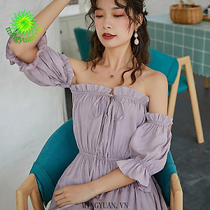 Đầm Dài Trễ Vai Gợi Cảm Cho Nữ