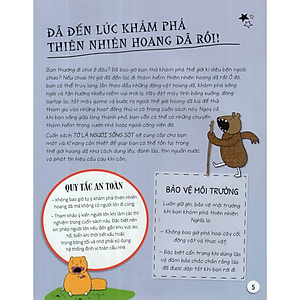 Sách Khám Phá Thiên Nhiên Hoang Dã - Tớ Là Người Sống Sót