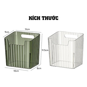 Hộp Đựng Thực Phẩm Tủ Lạnh, Hộp Bảo Quản Hành Tỏi Rau Củ Có Móc Treo Dán Tường Tiện Lợi - HÀNG CHÍNH HÃNG MINIIN