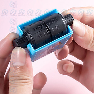 Con Lăn Tạo Phép Tính Cộng Trừ Tự Động Cho Học Sinh Tiện Lợi, Máy In Phép Tính Cầm Tay Cho Bé (Tặng Kèm Lọ Mực)