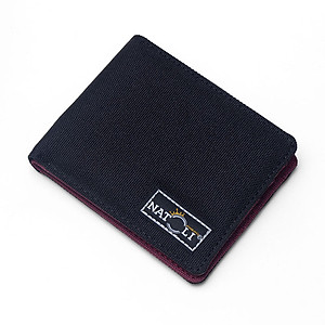 Ví da nam nữ dáng ngang NATOLI gập đôi đựng thẻ cầm tay cao cấp BST Simple Horizontal Wallet V4