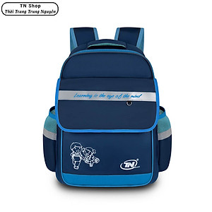 Balo Học Sinh Cấp 1 TN Bags TN.B3014 - Balo Đi Học Cho Bé Trai, Nhẹ Bền, Chống Thấm, Nhiều Ngăn Tiện Lợi