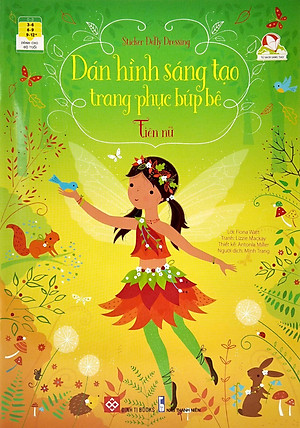 Sách Sticker Dolly Dressing - Dán Hình Sáng Tạo Trang Phục Búp Bê - Tiên Nữ