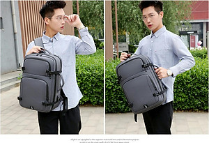 Ba lô thông minh đa năng cao cấp nam công suất lớn tích hợp sạc usb tiện dụng chứa laptop 14 đến 17 inh