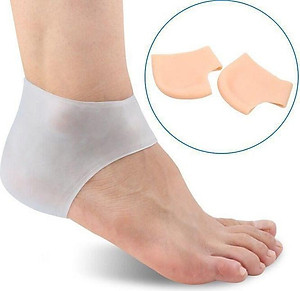 Combo 2 ĐÔI tất, vớ bảo vệ chống nứt gót chân bằng silicon