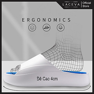 Dép Quai Ngang Nam Nữ Siêu Nhẹ Tăng Chiều Cao Chống Trơn DP02