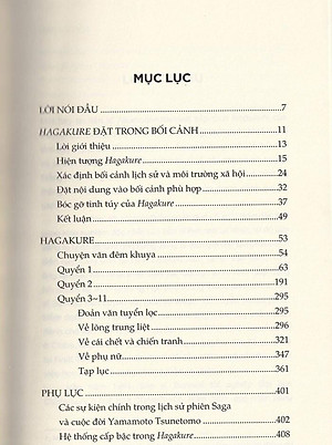 Sách Hagakure - Luận Đàm Về Cốt Tủy Võ Sĩ Đạo