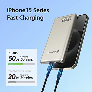 Pin sạc dự phòng MicroPack POWER STORE 10S 10000mAh - Hàng Chính Hãng