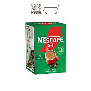 Cà phê hoà tan NESCAFÉ 3IN1 VỊ RANG ĐẬM - công thức cải tiến (hộp 20 gói x 16g)