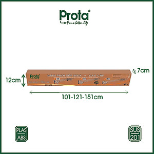 Giá Phơi Đồ Inox Co Giãn Thông Minh Prota - 120cm