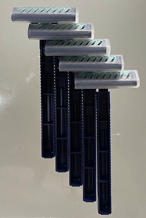 Dao Cạo Râu 2 Lưỡi Kép Thân Nhựa Dành Cho Nam Giới Avatar (Set 5 Cây)