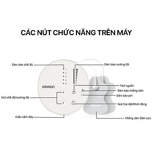 Máy Massage Xung Điện Trị Liệu OMRON HV-F013
