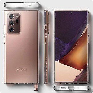 Ốp lưng silicon dẻo cho Samsung Galaxy Note 20 Ultra hiệu Ultra Thin siêu mỏng 0.6mm - Hàng nhập khẩu