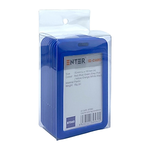 Bảng tên Enter BT060 54x86mm 1 mặt đứng