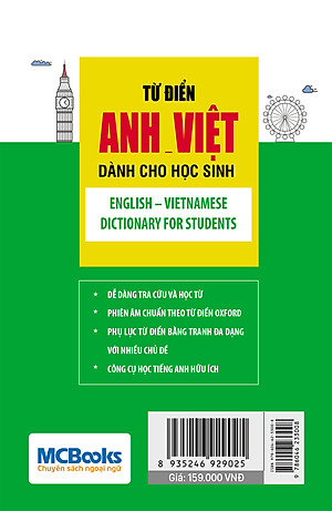 Từ điển Anh – Việt dành cho học sinh
