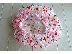 Mũ chùm tóc khi tắm in họa tiết xinh xắn, đáng yêu - Nội địa Nhật Bản