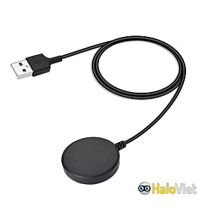 Dây cáp sạc nhanh cho Samsung Galaxy Watch 3 / 4 / 5 / 5 Pro / 6 / 6 Classic / 7 / Fe / Ultra / Active 1 / 2 - Hàng Nhập Khẩu