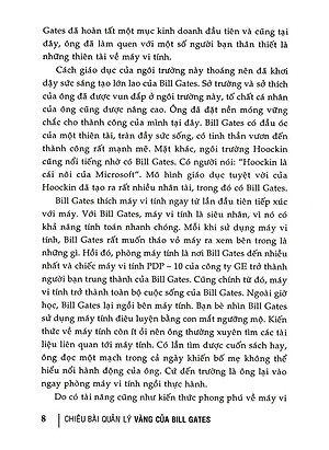 Sách Chiêu Bài Quản Lý Vàng Của Bill Gates