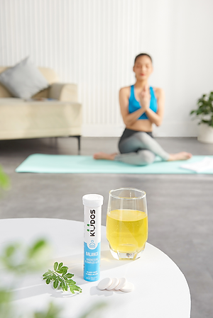 Thực phẩm bảo vệ sức khỏe KUDOS BALANCE MAGNESIUM WITH B VITAMIN COMPLEX & D3 (20 viên/tuýp)