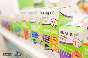 Kẽm giảm biếng ăn cho trẻ 1 - 13 tuổi Brauer Zinc Úc hỗ trợ trẻ ăn ngon, hấp thụ tốt, ngủ ngon, tăng sức đề kháng, phát triển tốt - OZ Slim Store