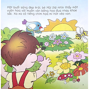 Sách Bé Tập Kể Chuyện - Cậu Bé Mũi Dài