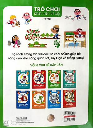 Sách Trò Chơi Phát Triển Trí Tuệ: Nông Trại