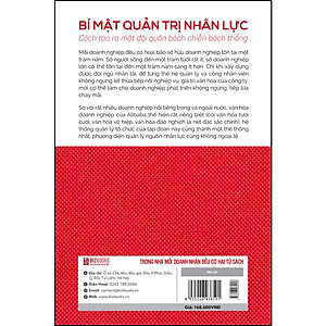 Sách Bí mật quản trị nhân lực: Cách tạo ra một đội quân bách chiến bách thắng