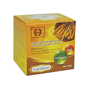 Kem LAYSMON Đông Trùng Hạ Thảo - LAYSMON CORDYCEPS SINESIS EXTRACT AND COLLAGEN BEAUTY CREAM 20g