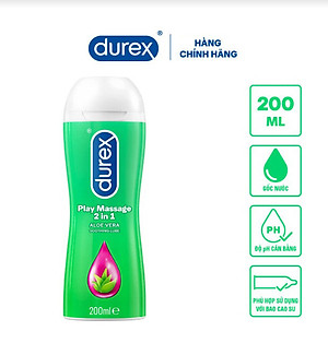 Durex Gel Bôi Trơn Play Massage 2 - in- 1 200ml