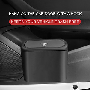 Thùng rác mini ô tô, thùng đựng rác ô tô xe hơi nhỏ gọn đa năng gắn cửa xe sau ghế tiện dụng