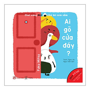 Sách Chơi Cùng Giri Chú Bé Cơm Nắm - Ai Gõ Cửa Đấy?