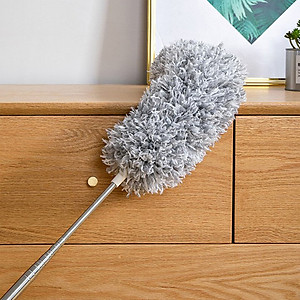 Chổi quét trần cán dài sợi vải siêu nhỏ quét bụi đa năng