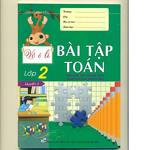 Combo 2 Quyển Vở Ô Li Bài Tập Toán Lớp 2 ( Dùng Chung cho các Bộ Sách Giáo Khoa hiện Hành )