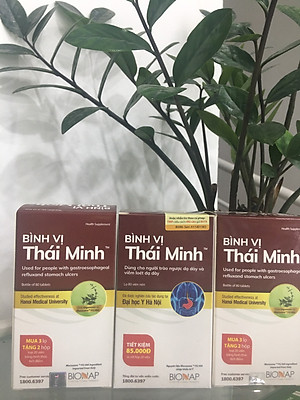 Bình vị Thái Minh- Giảm viêm loét dạ dày, trào ngược dạ dày, thực quản