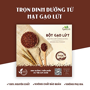 Bột gạo lứt nguyên chất Goce - 180g (18 gói x 10g)