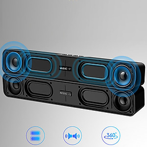Loa Thanh Nghe Nhạc Loa Bluetooth E91 Hỗ Trợ Thẻ NhớCổng USB, Jack 3.5 Siêu Tiện Lợi