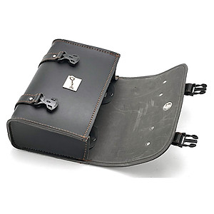Túi đựng đồ Harley Sportster XL8831200N treo khung da PU cao cấp gắn trên xe máy, xe đạp tiện dụng, có khóa số