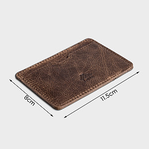 Ví Lata ( Thời trang nam đựng namecard nhỏ gọn - Ví da LVN76 )