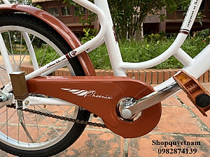 Xe đạp trẻ em Wahama Phoenix size 20 inch cho bé gái phù hợp với bé từ 7 đến 10 tuổi