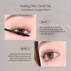 Mascara Chuốt Dày Mi Định Hình Mi Tốt Mude Inspire Volume Curling Mascara (8ml)