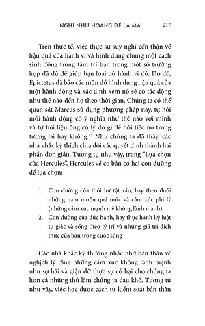 Sách Nghĩ Như Hoàng Đế La Mã - Triết Lý Khắc Kỷ Của Marcus Aurelius