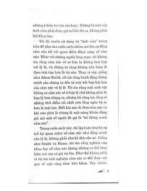 Sách Dẫn Luận Về Cảm Xúc